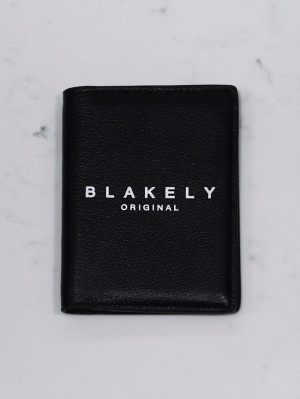 Black Blakely BLK Passport Holder | VFY524167