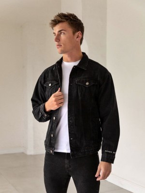 Black Blakely Greenwich Denim Jacket | BJP368192