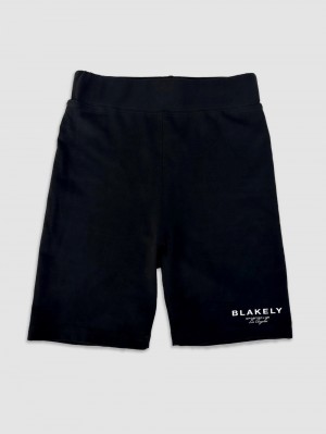 Black Blakely Studio Cycle Shorts | AIE374185