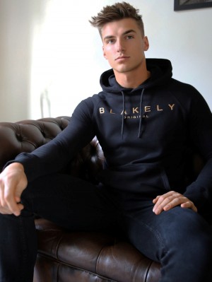 Black Blakely Vatolla Hoodie | JWK627840