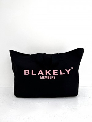 Black & Pink Blakely Members Tote Bag | MOD041623