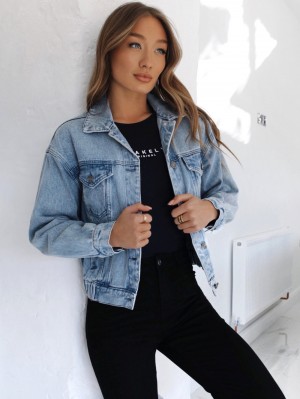 Blue Blakely Brooklyn Denim Jacket | LRF324569