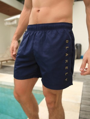 Blue Blakely Lugano Swim Shorts | AHU540263