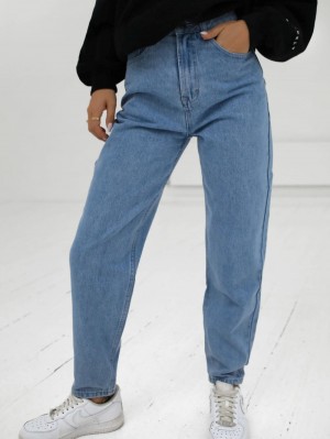 Blue Blakely Mom Jeans | EXQ745610