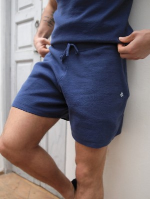 Blue Blakely Riad Knitted Shorts | CAN208614