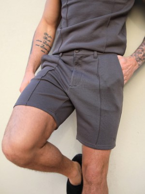 Brown Blakely Amezri Seamline Shorts | EJS219764