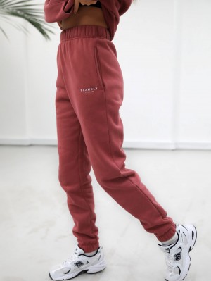 Deep Berry Blakely Universal Women's Sweatpants | IKZ092534