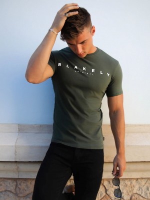 Green Blakely Tahiti T-Shirt | SOQ843520