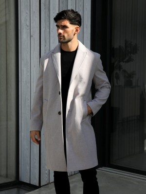 Grey Blakely Knightsbridge Tailored Coat | PUR162850