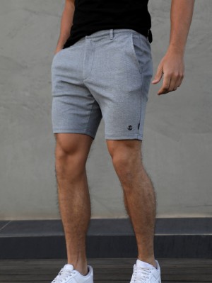 Grey Blakely Sorrento Stretch Fit Shorts | VSU907251