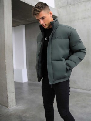 Khaki Green Blakely Fallon Coat | YXN178453