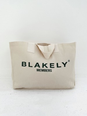 Natural Blakely Members Tote Bag | JWC572819