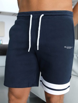 Navy Blakely Colby Shorts | HBU357429