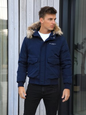 Navy Blakely Toronto Coat | AMG617089