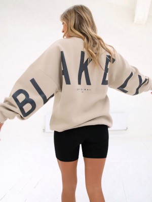 Oat Blakely Isabel Oversized Jumper | RLH140269