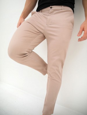 Pink Blakely Cavill Slim Fit Tailored Chinos | LHB253806