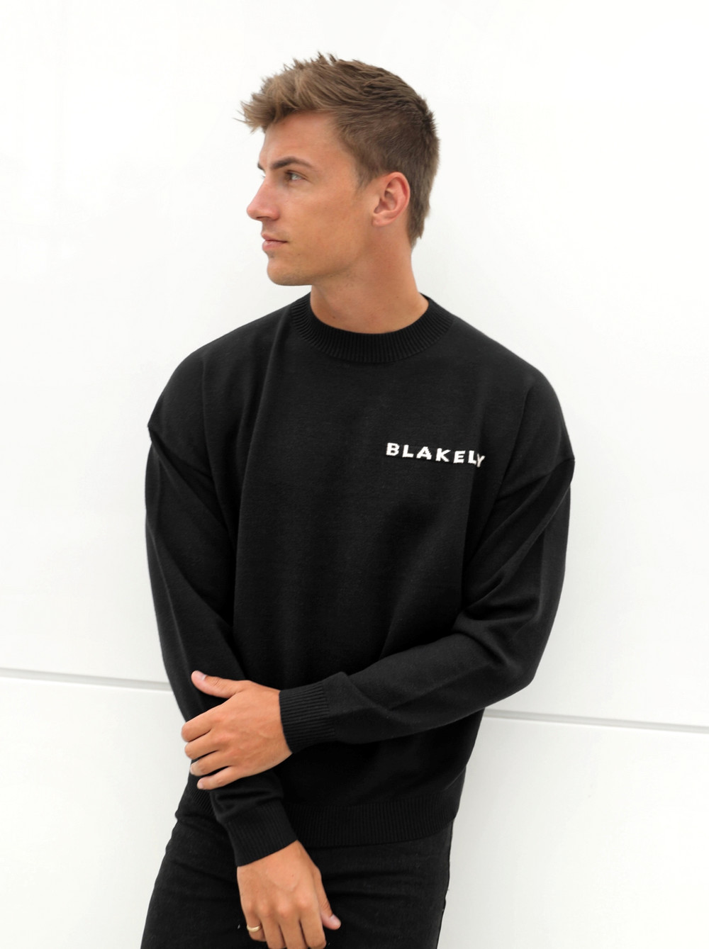 Black Blakely Blakely Knitted Jumper | TOH824309