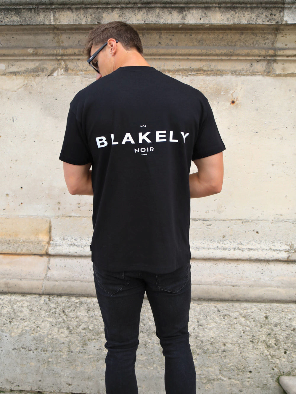 Black Blakely Noir II Relaxed T-Shirt | ZLJ057639