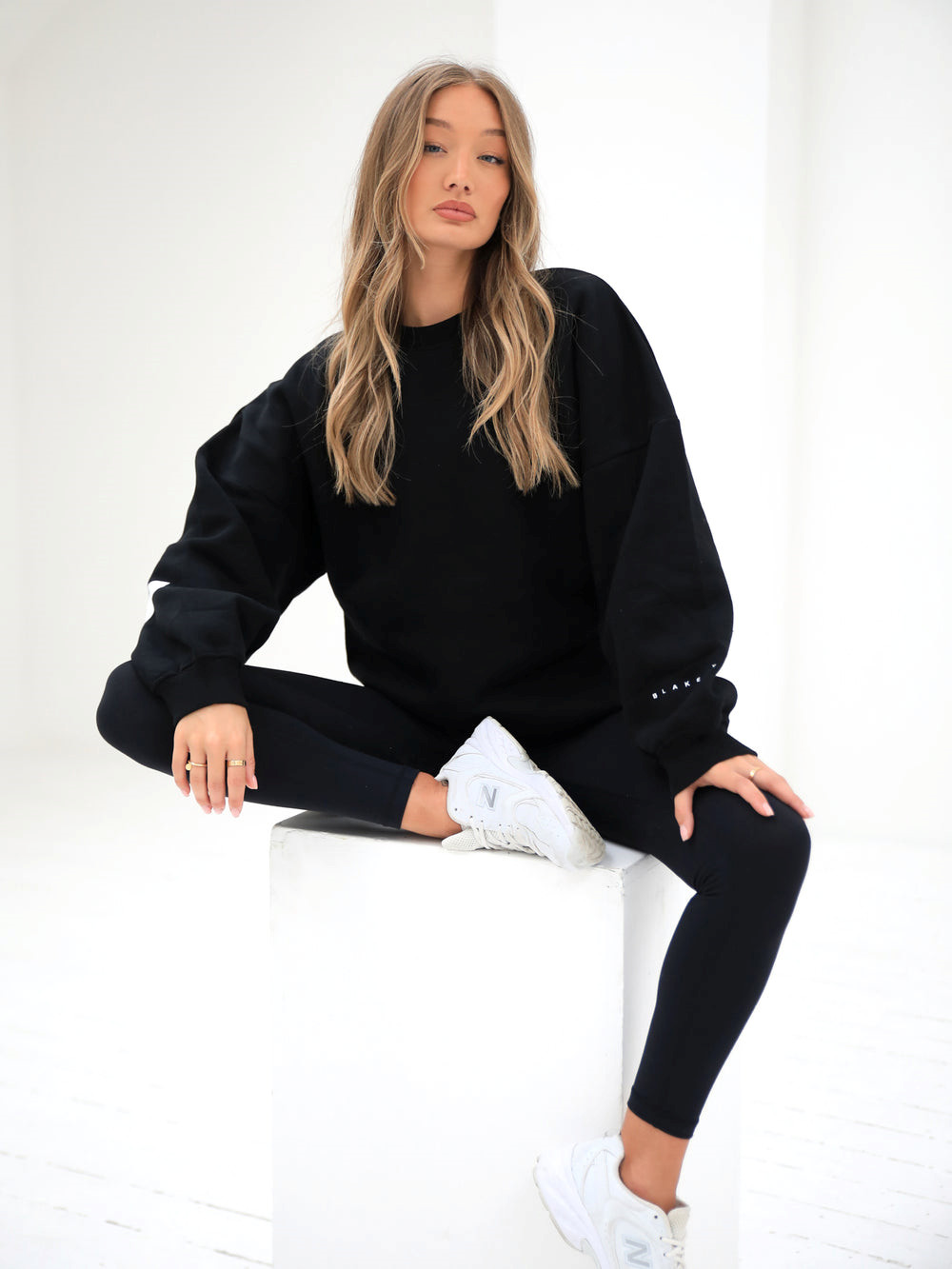 Black Blakely Ultimate Soft Leggings | OCG470591