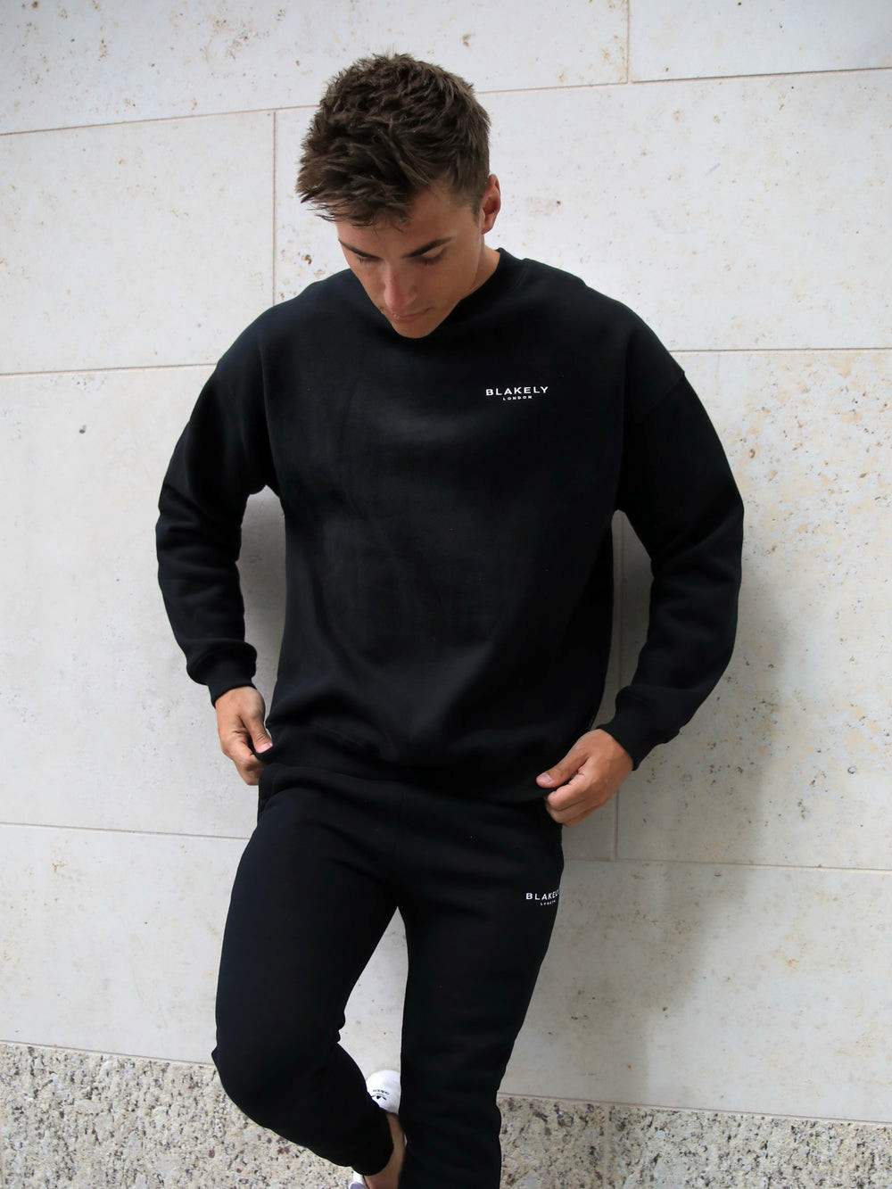 Black Blakely Universal Relaxed Jumper | BIQ417362