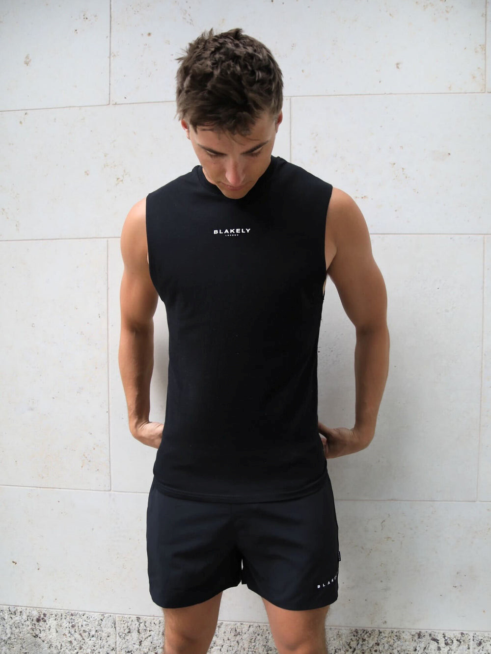 Black Blakely Universal Sleeveless Tee | FOY192304