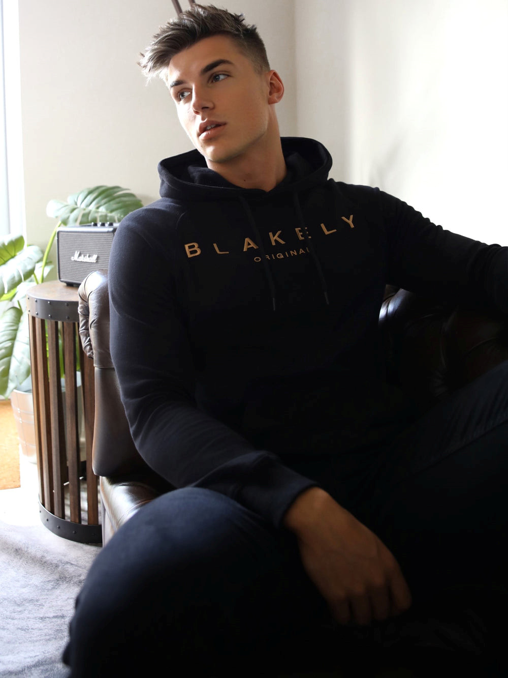 Black Blakely Vatolla Hoodie | JWK627840