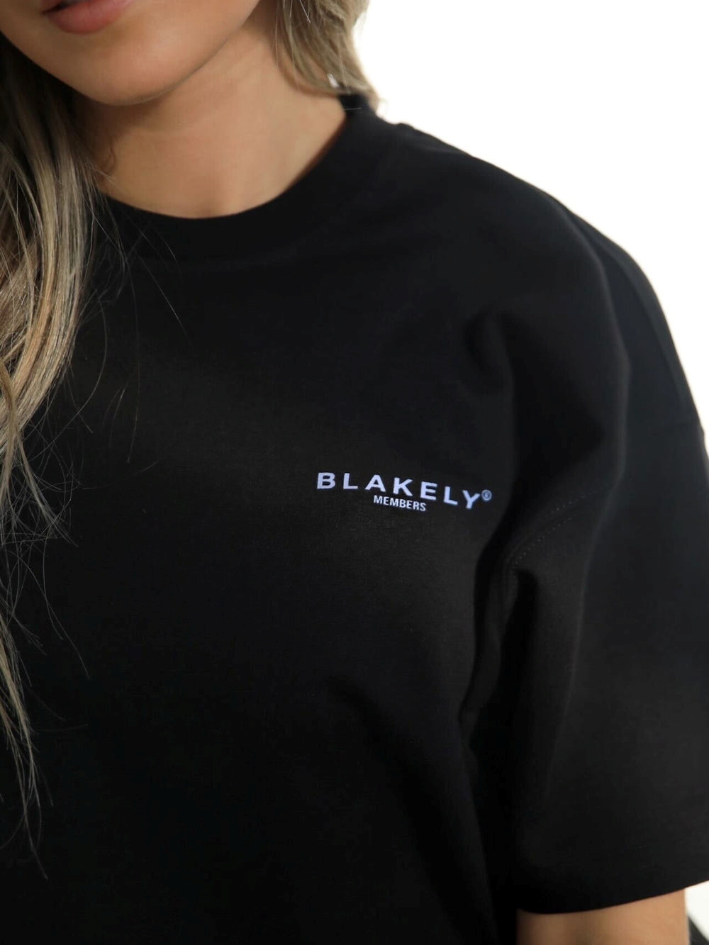 Black & Blue Blakely Womens Members Relaxed T-Shirt | OJS245381