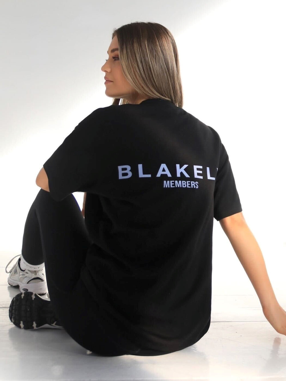 Black & Blue Blakely Womens Members Relaxed T-Shirt | OJS245381