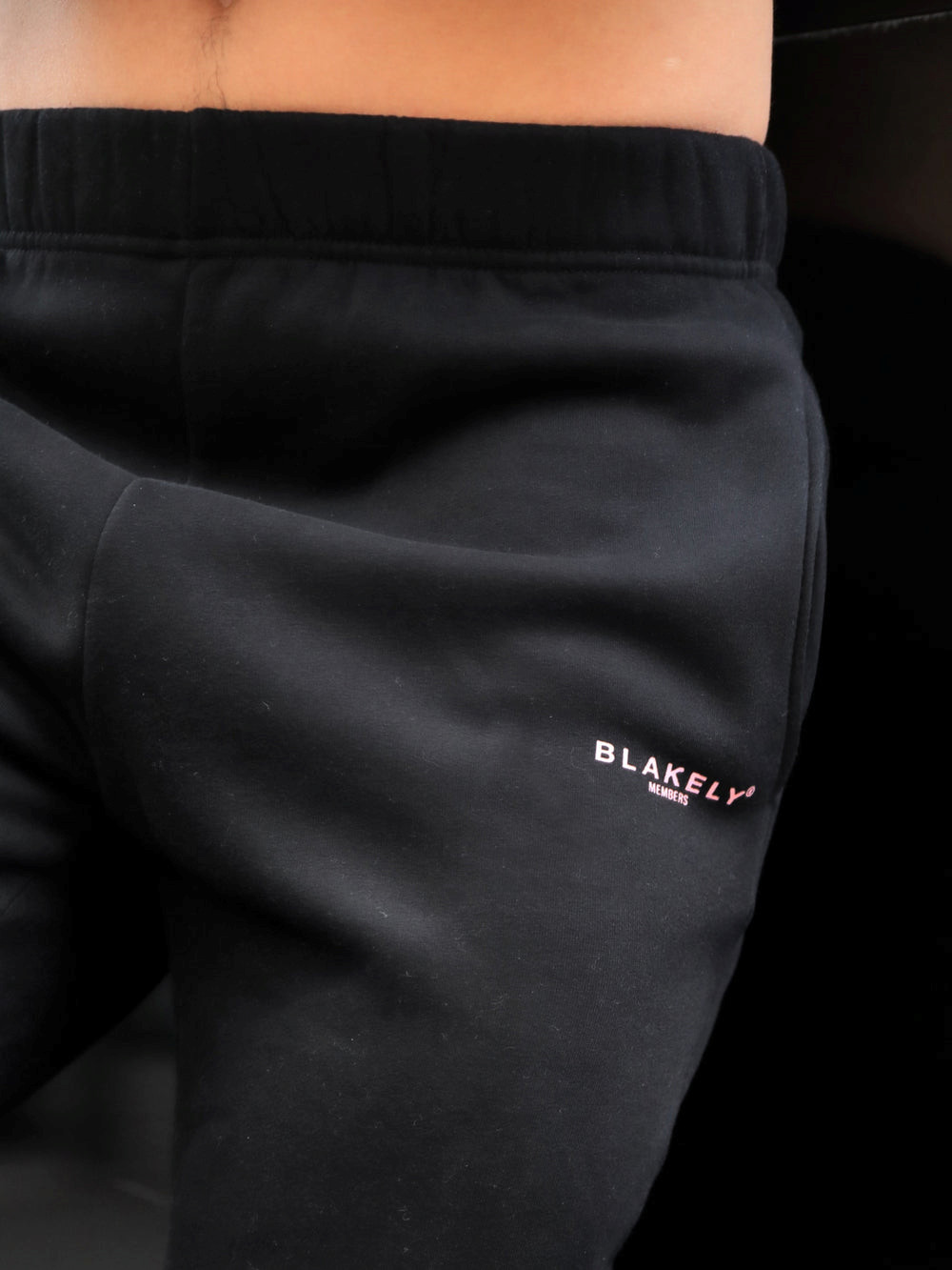 Black & Pink Blakely Members Sweatpants | TIJ219478