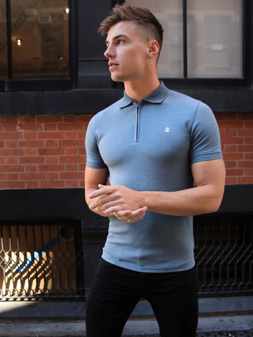 Blue Blakely Aspen Polo | TYX679243