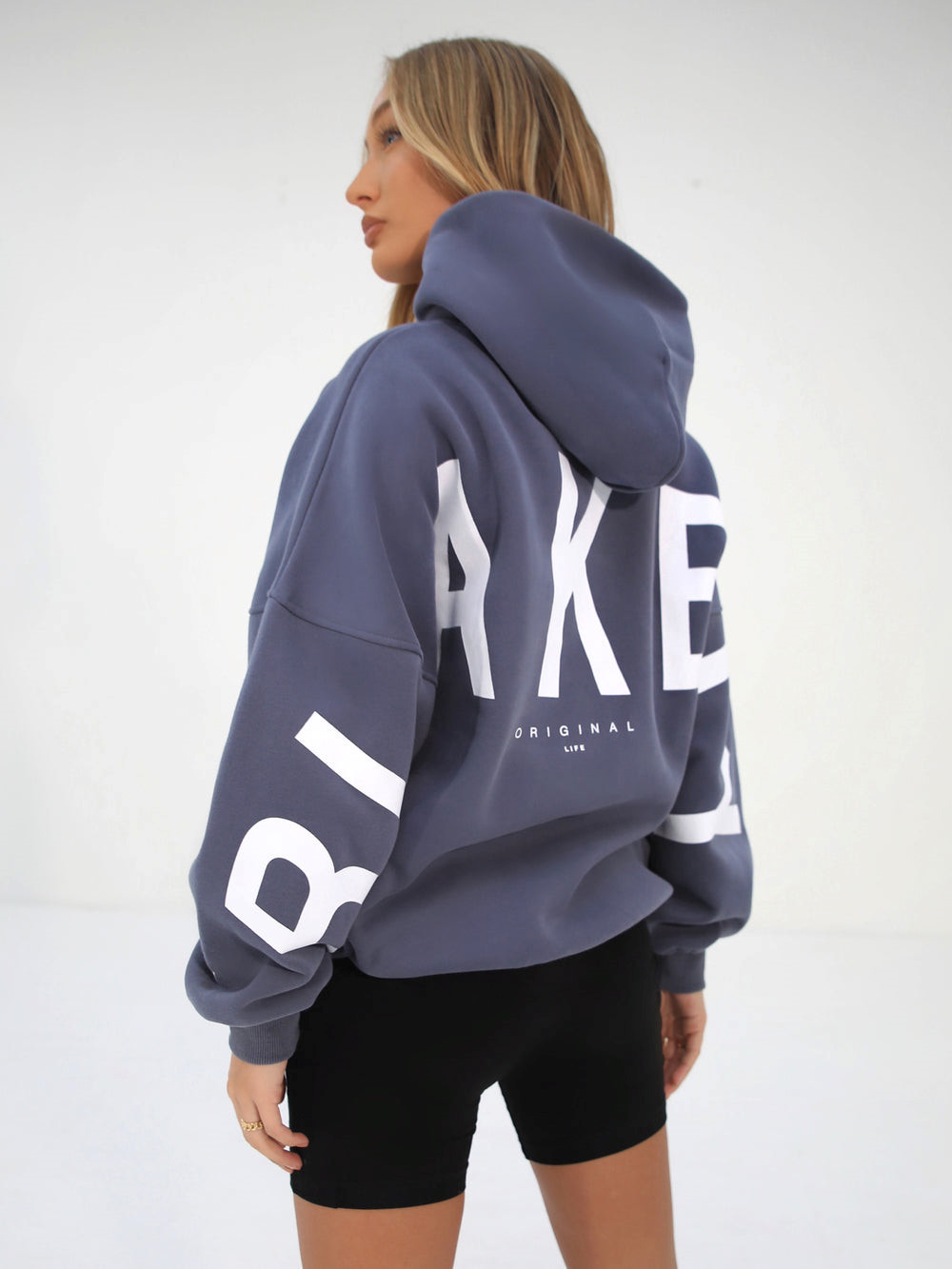 Blue Blakely Isabel Oversized Hoodie | CKL287134