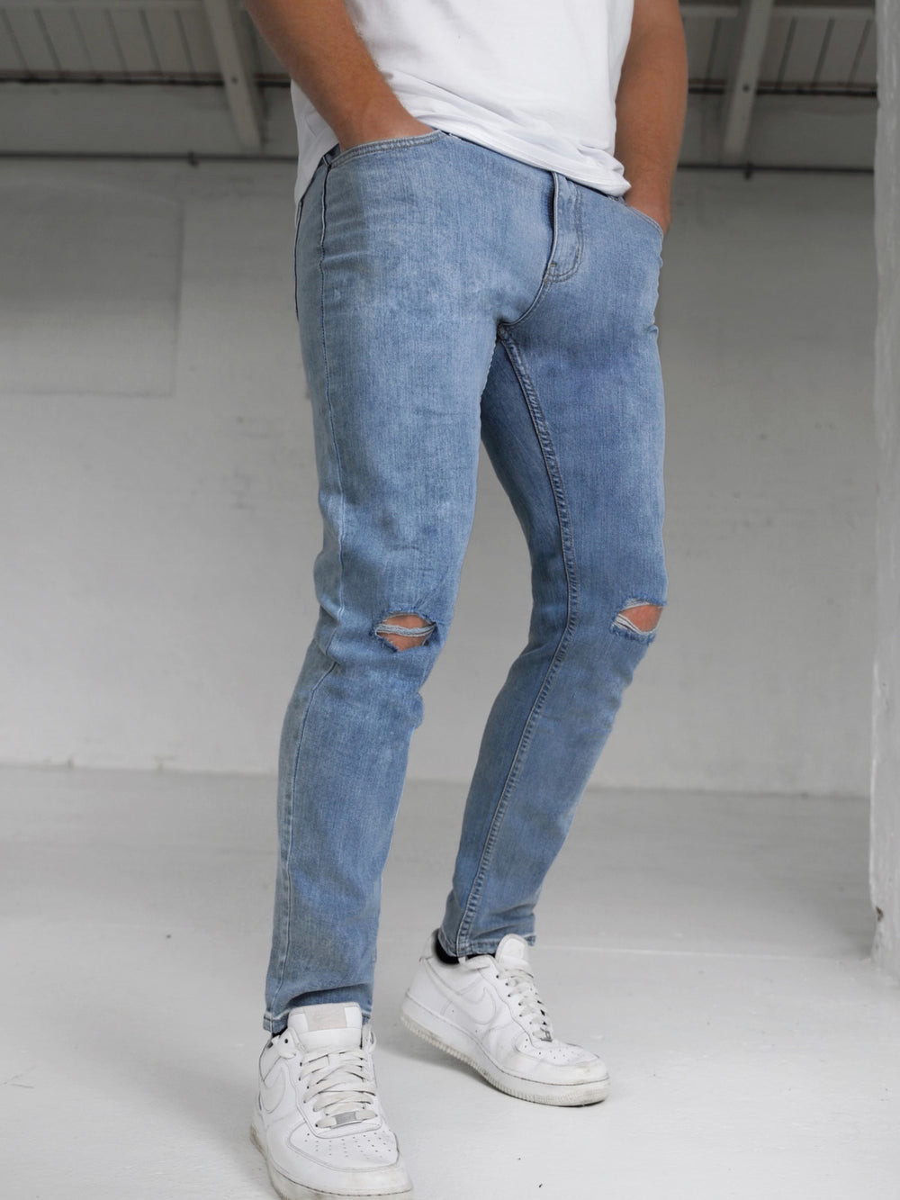 Blue Blakely Vol. 9 Slim Ripped Jeans | LBR089673