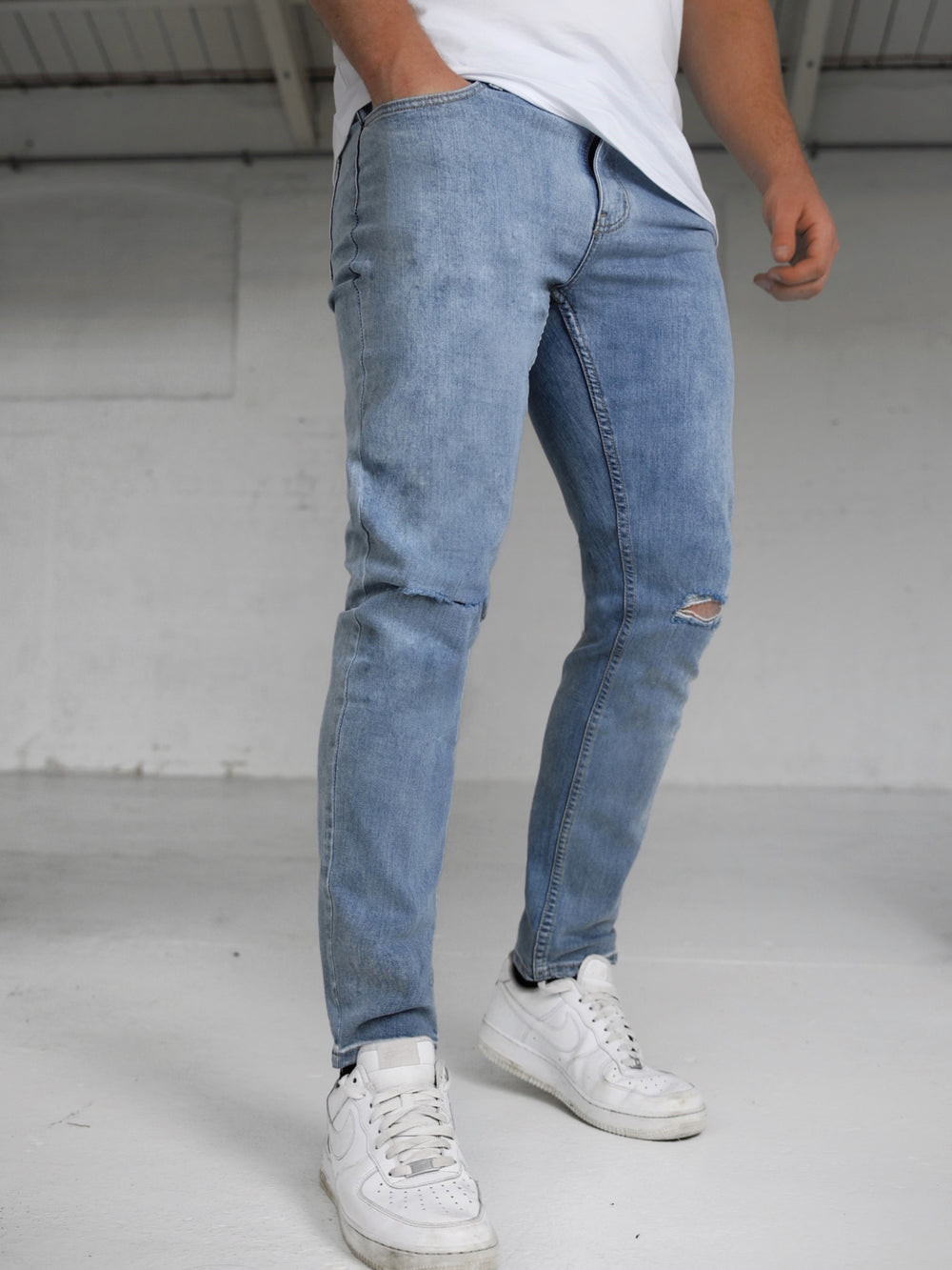 Blue Blakely Vol. 9 Slim Ripped Jeans | LBR089673