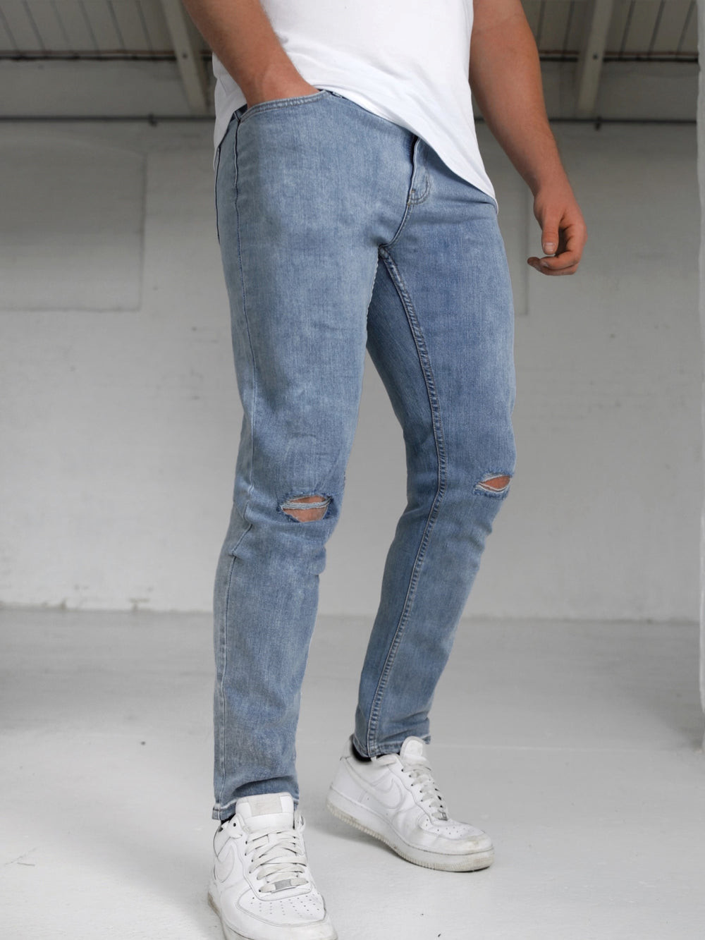 Blue Blakely Vol. 9 Slim Ripped Jeans | LBR089673