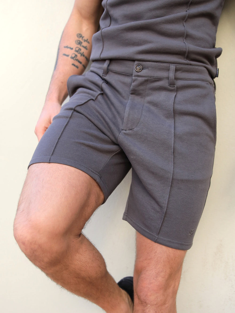 Brown Blakely Amezri Seamline Shorts | EJS219764