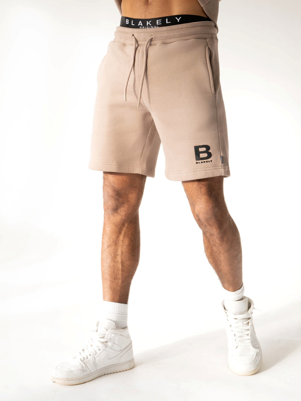 Brown Blakely Blakely London Jogger Shorts | XYA749620