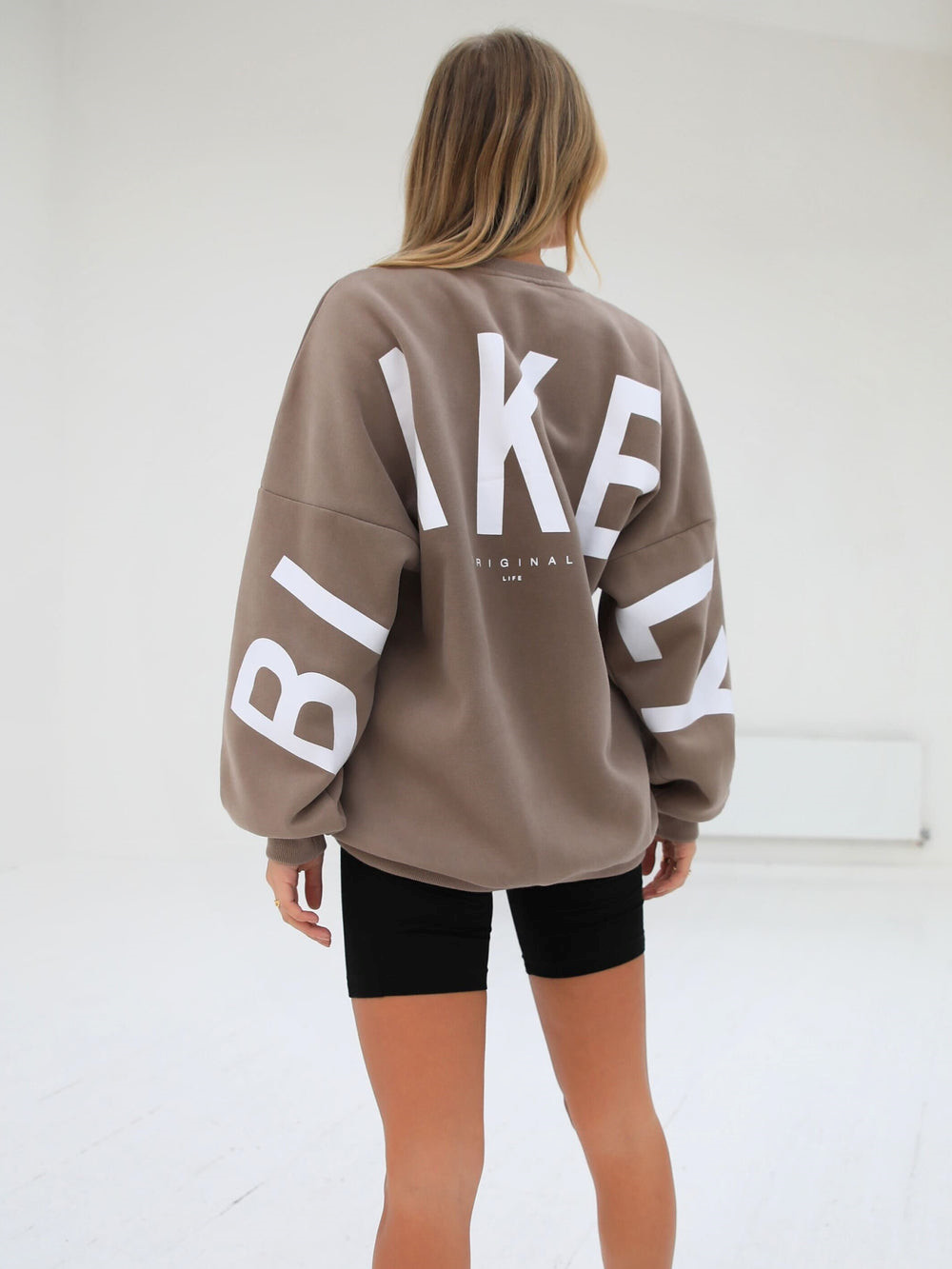 Brown Blakely Isabel Oversized Jumper | UKE603798