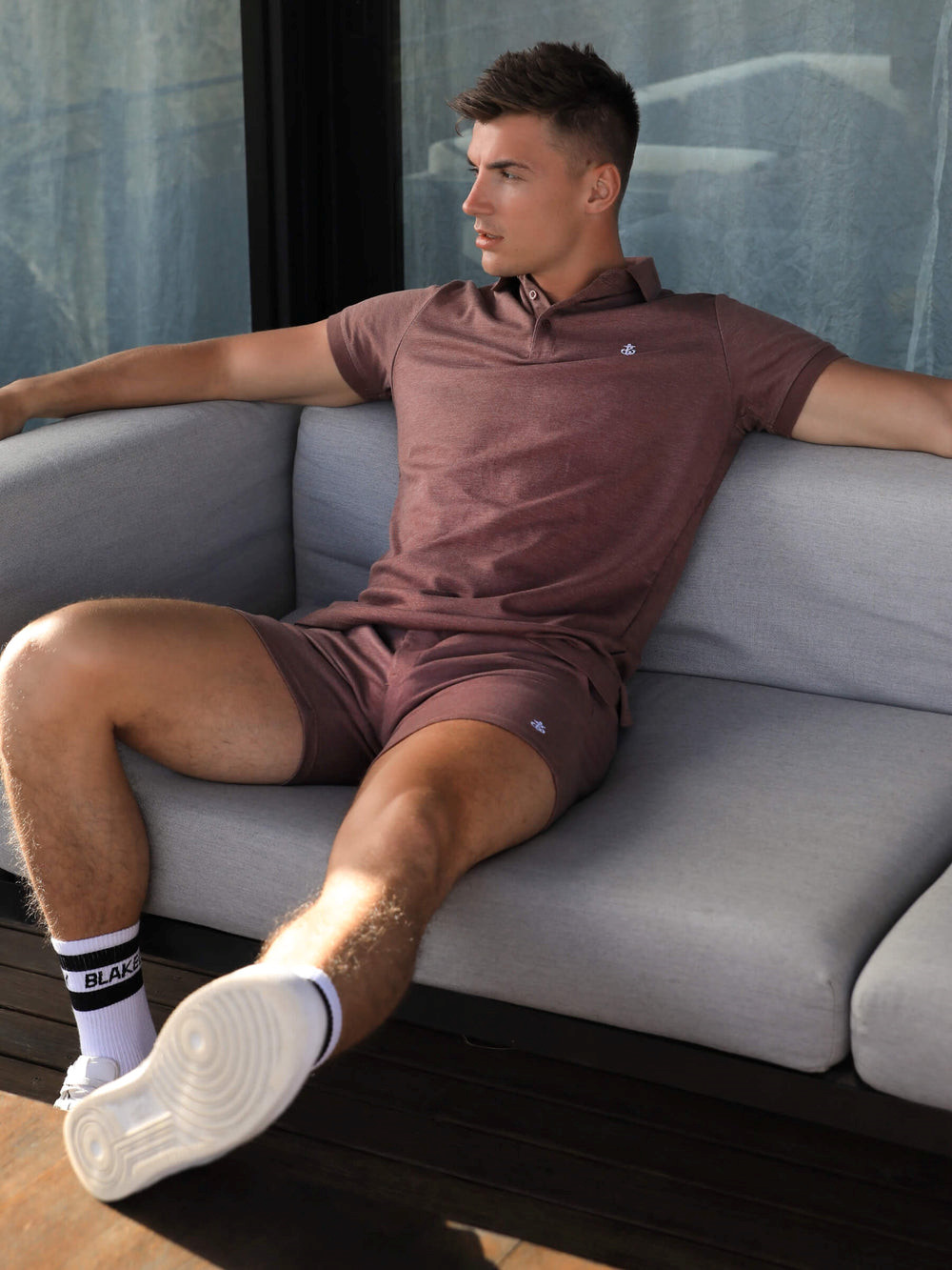 Burgundy Blakely Sorrento Polo | GVP036259