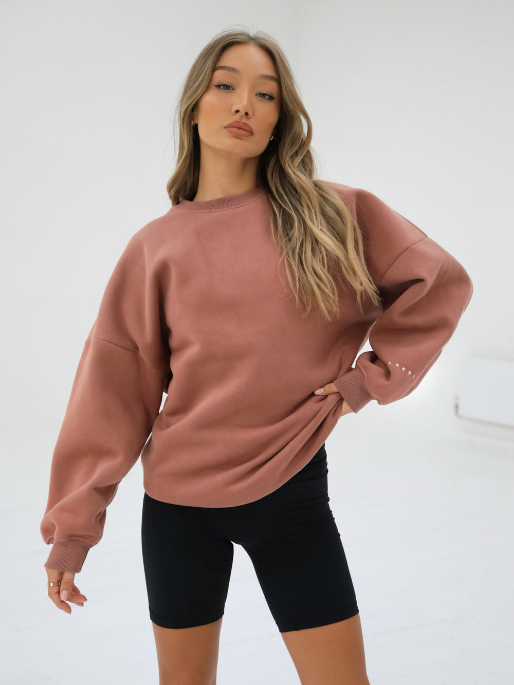 Burnt Orange Blakely Isabel Oversized Jumper | IBT534102