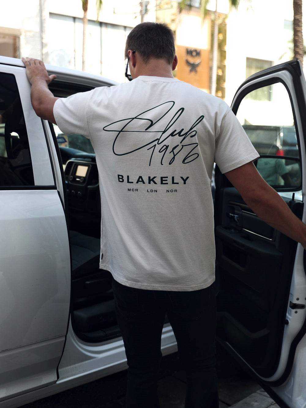 Chalk Blakely Club Relaxed T-Shirt | HPN615438