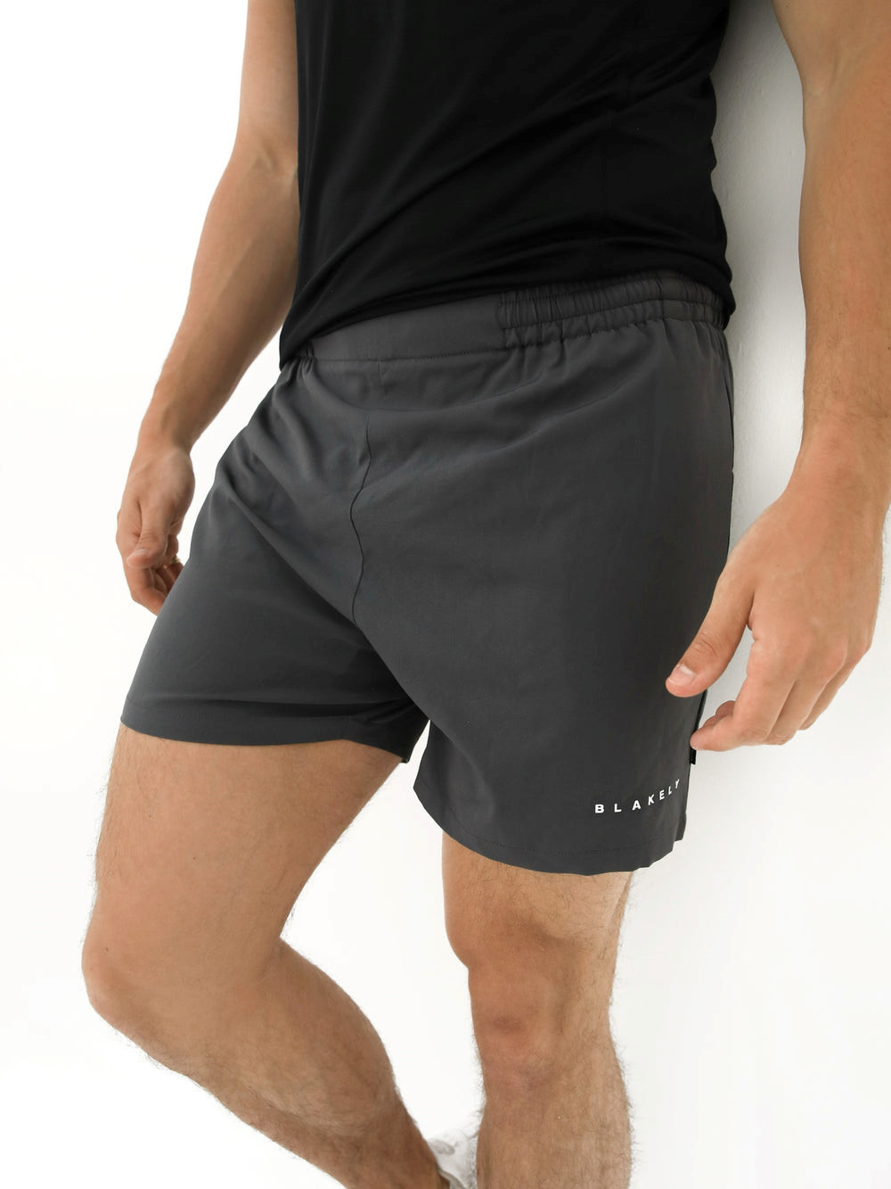 Charcoal Blakely Apex Active Shorts | ADI948637