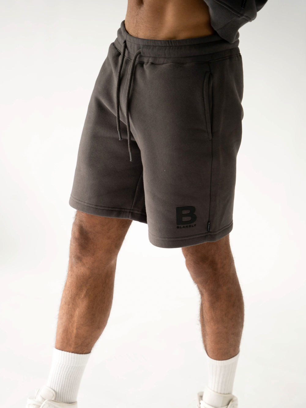 Charcoal Blakely Blakely London Jogger Shorts | PXY980237