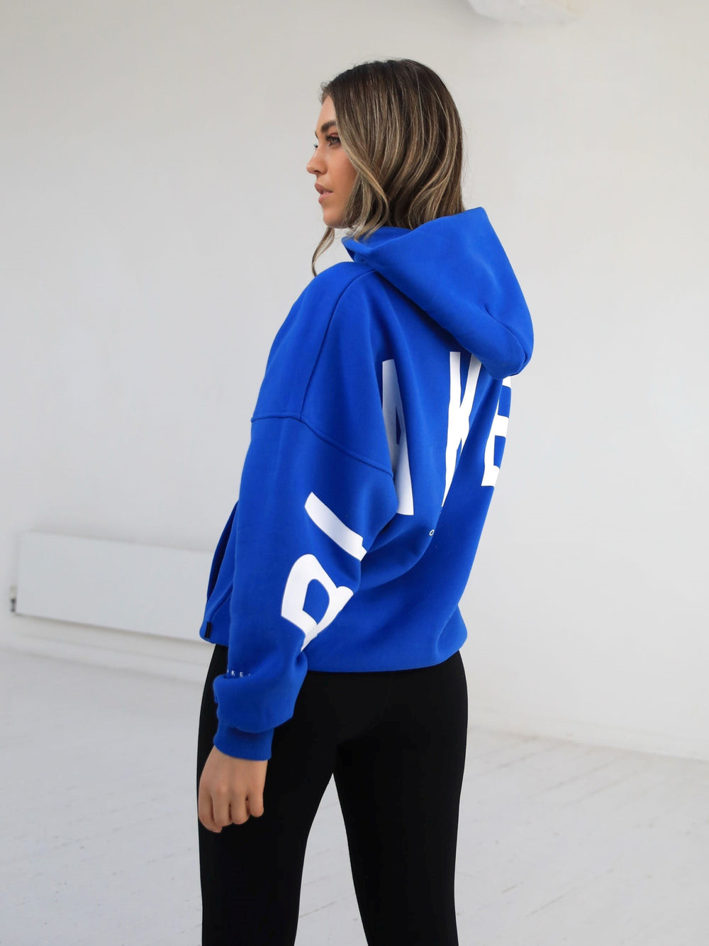 Cobalt Blue Blakely Members Isabel Oversized Hoodie | LNJ043825