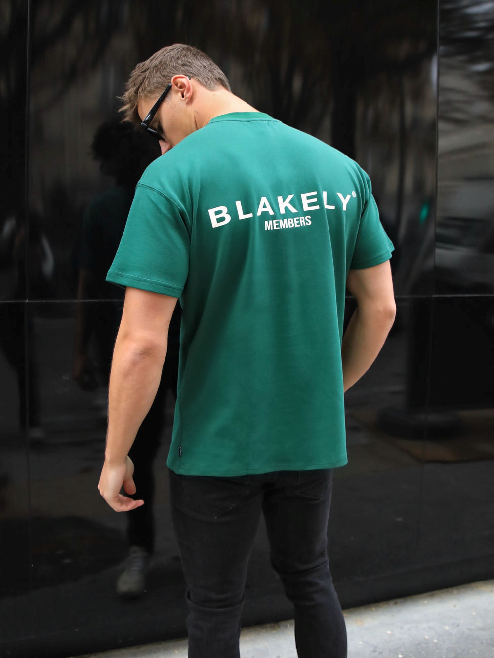 Deep Green Blakely Members Relaxed T-Shirt | JUP360712