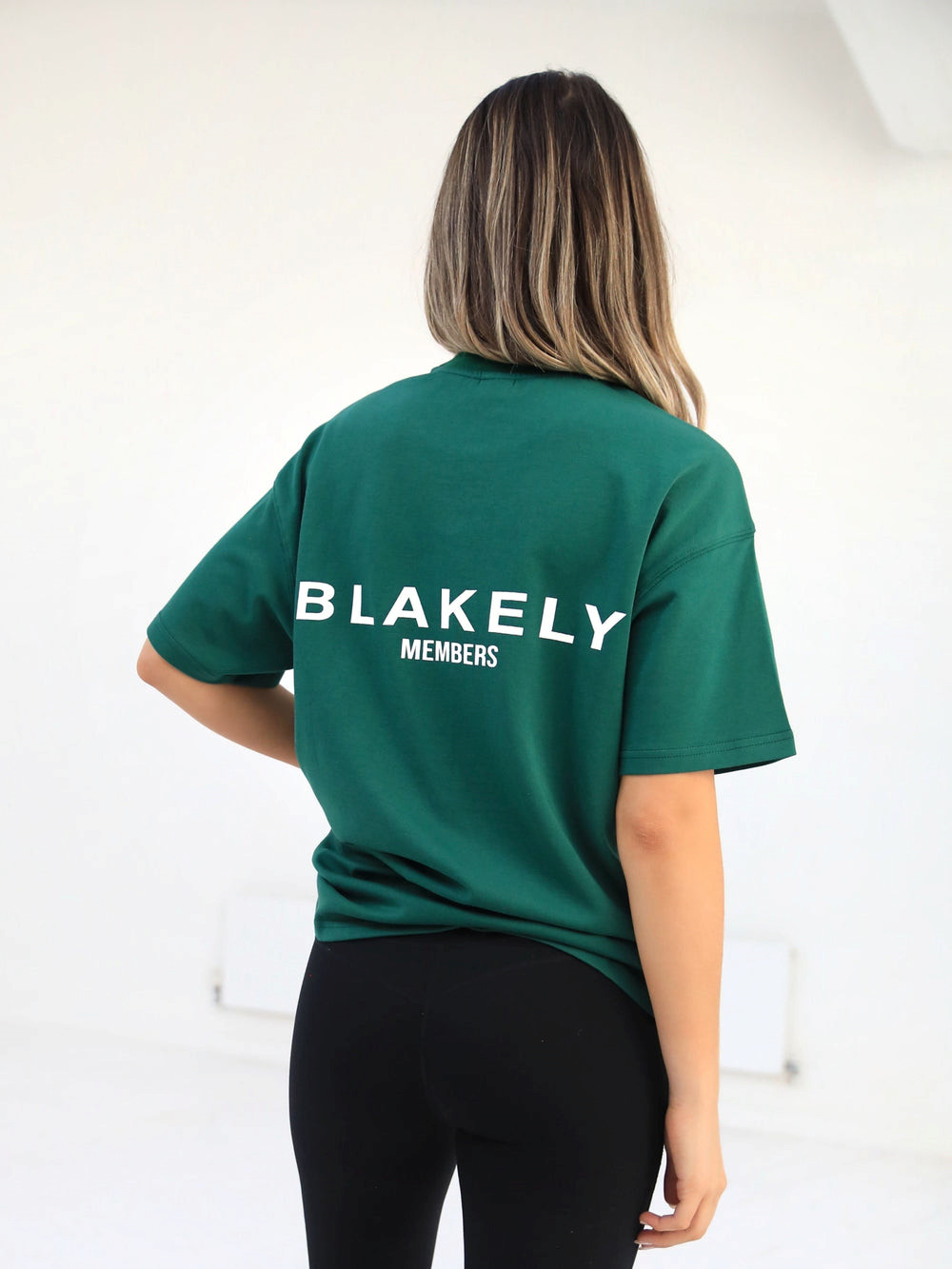 Deep Green Blakely Womens Members Relaxed T-Shirt | HSC801945