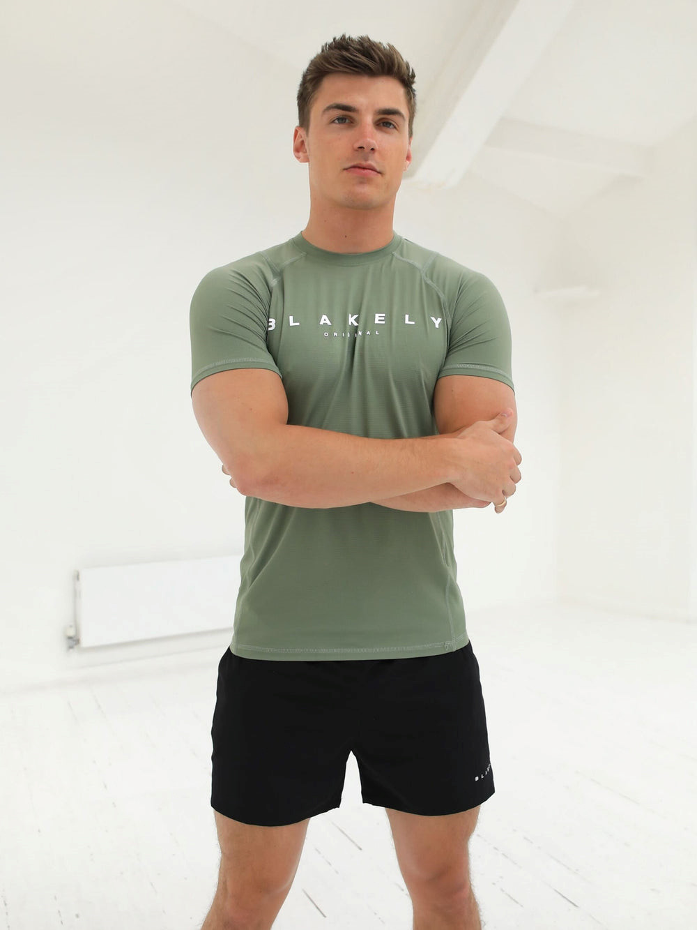 Green Blakely Apex Active T-Shirt | RSX259816