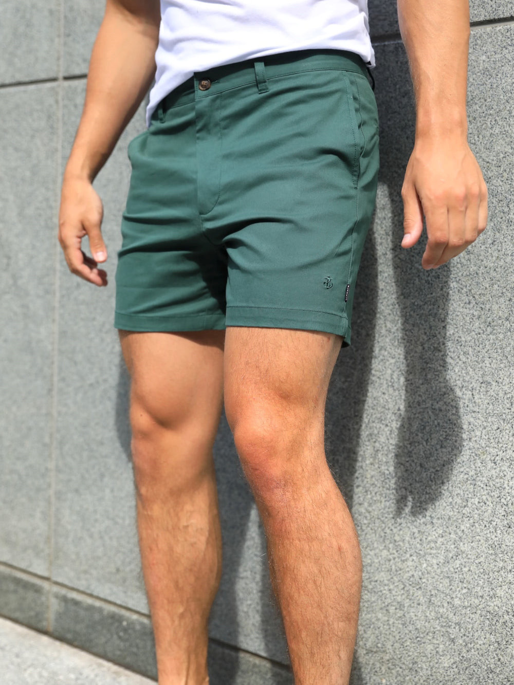 Green Blakely Sanremo Chino Shorts | DSM290475