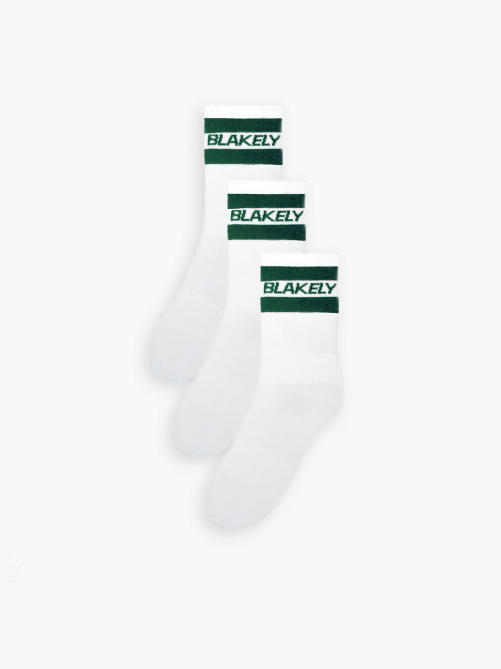 Green Blakely Signature Socks 3 Pack | YQZ208736