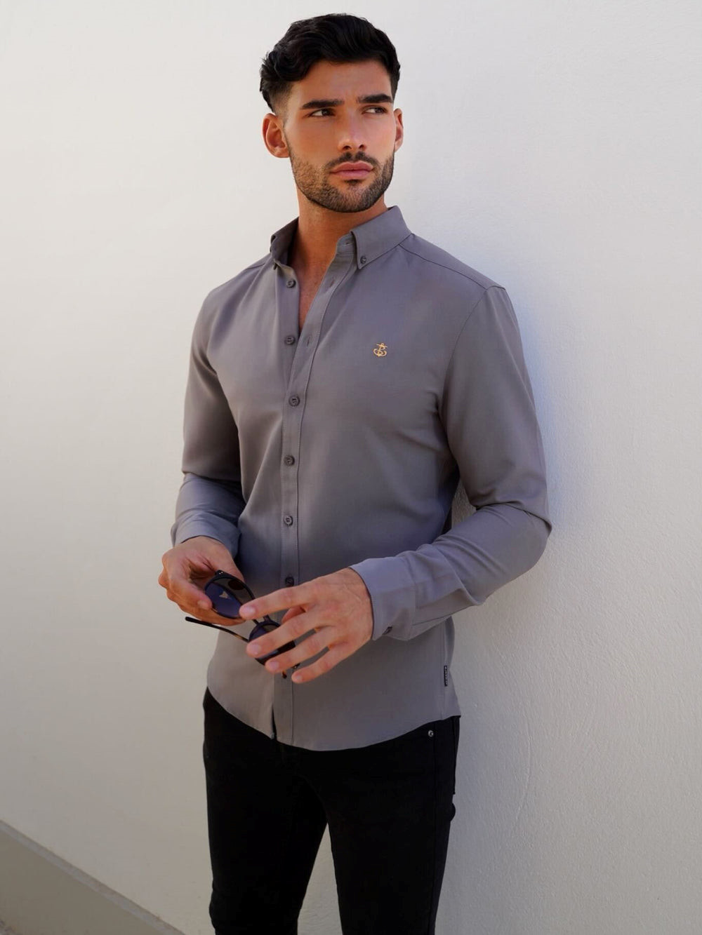 Grey Blakely Jenson Shirt | VPR382945