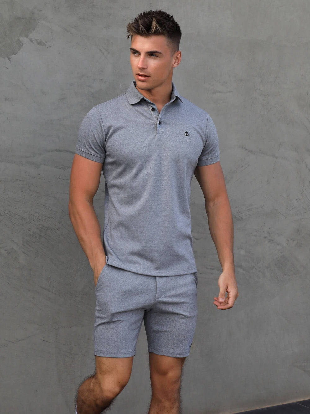 Grey Blakely Sorrento Polo | MRF140865